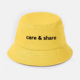 Mũ Bucket Hat thêu Care & Share Typo