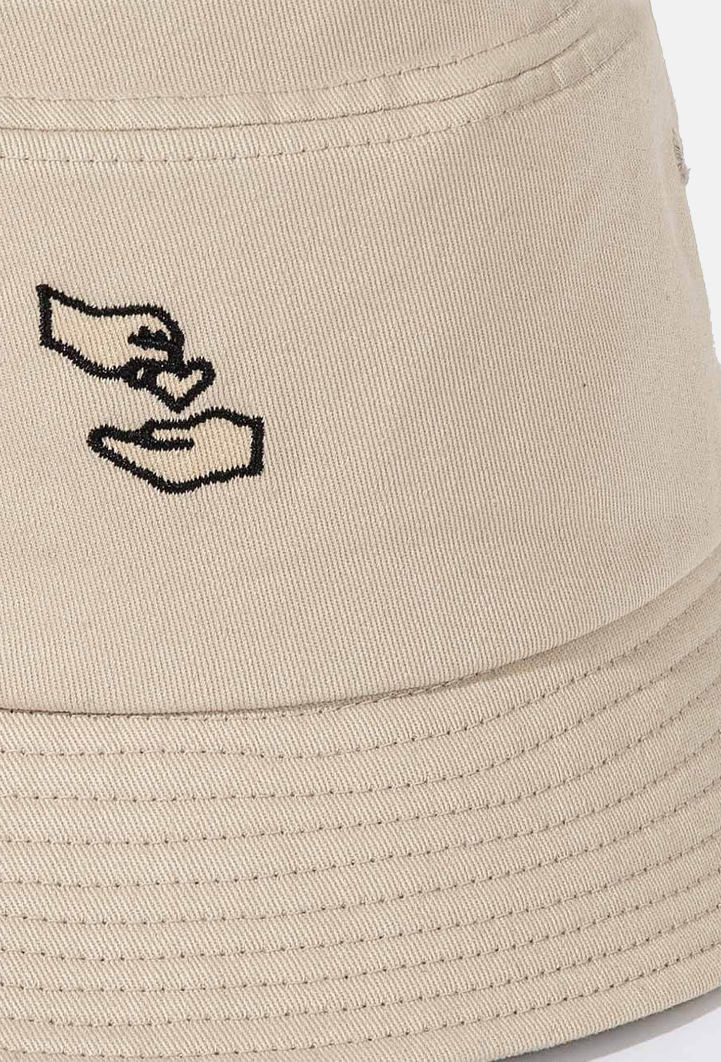 Mũ Bucket Hat thêu Heart Symbol - màu be 